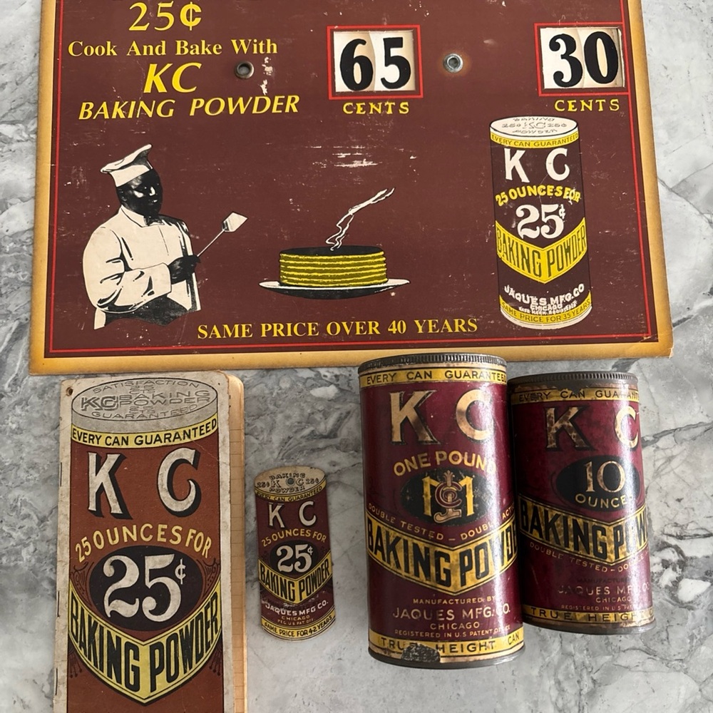 Vintage KC Baking Powder Bundle